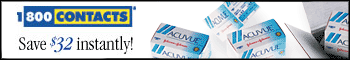 Save $32 instantly on Contact Lenses here!