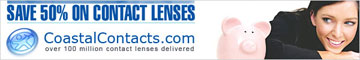 Save up to 50% on Contact Lenses here!